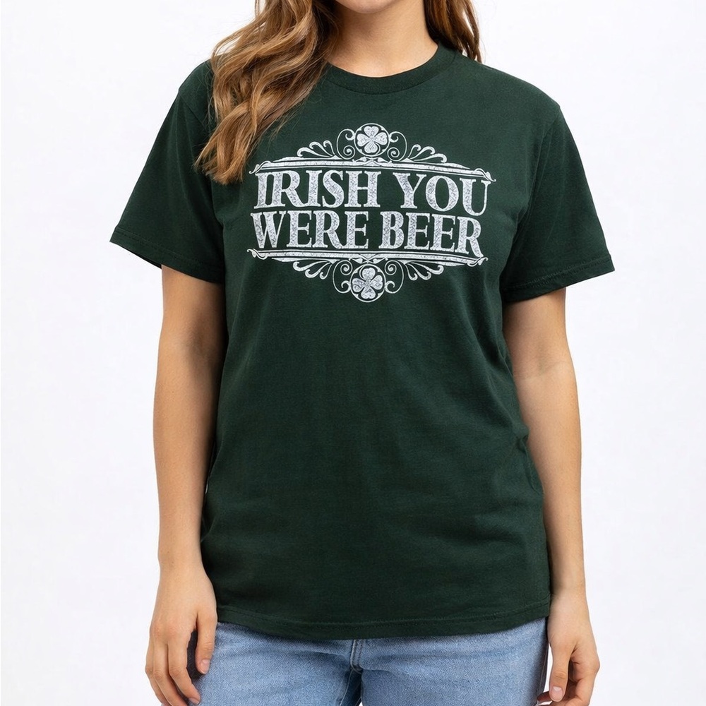 Vintage Irish You Were Beer Tee Shirt